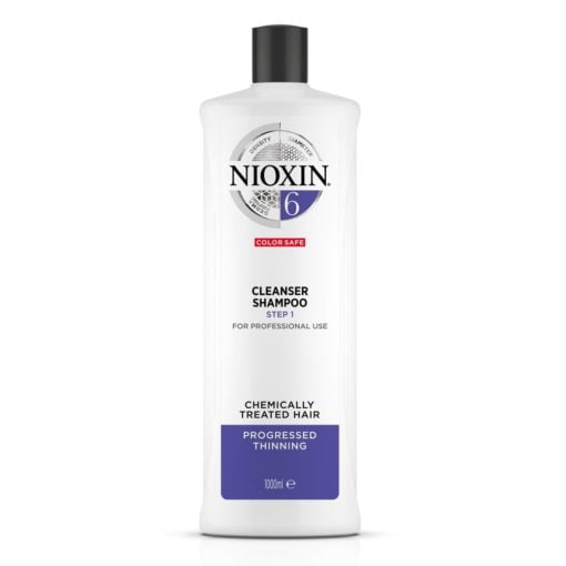Nioxin System 6 Cleanser Shampoo - 1 Litre