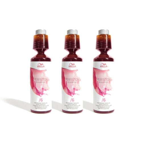 Wella Perfecton /6 - 3 X 250ml Bundle - Violet