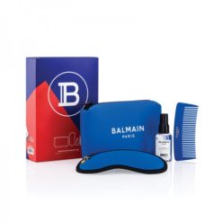 Balmain Blue Neoprene Cosmetic Bag - Limited Edition SS21