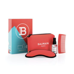 Balmain Red Neoprene Cosmetic Bag - Limited Edition SS21