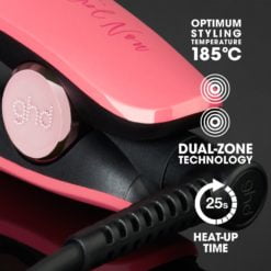 ghd Gold Hair Straighteners Limited Edition Rose Pink Image 3
