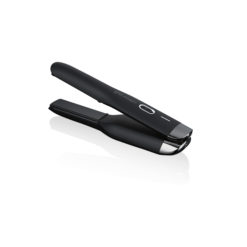 ghd unplugged hair straighteners black - product on white background