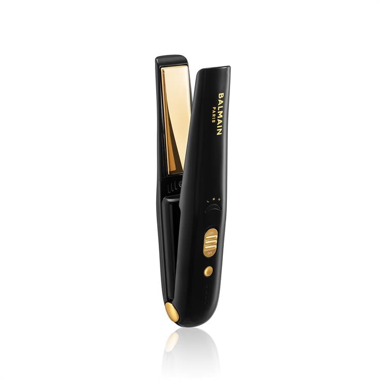 Balmain Cordless Hair Straighteners Limited Edition FW21 Black Gold mcIntyres Dundee Hairdressers