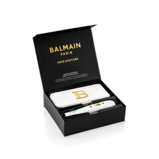 Balmain Cordless Hair Straighteners Limited Edition FW21 - White/Gold - Image 4