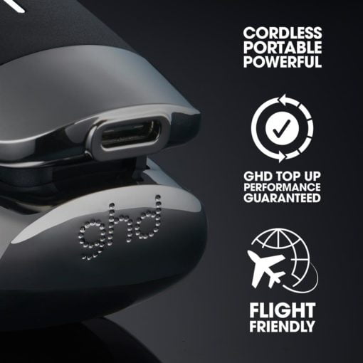 ghd On The Go Travel Gift Set with ghd Unplugged Hair Straighteners & Flight Hair Dryer - Image 3
