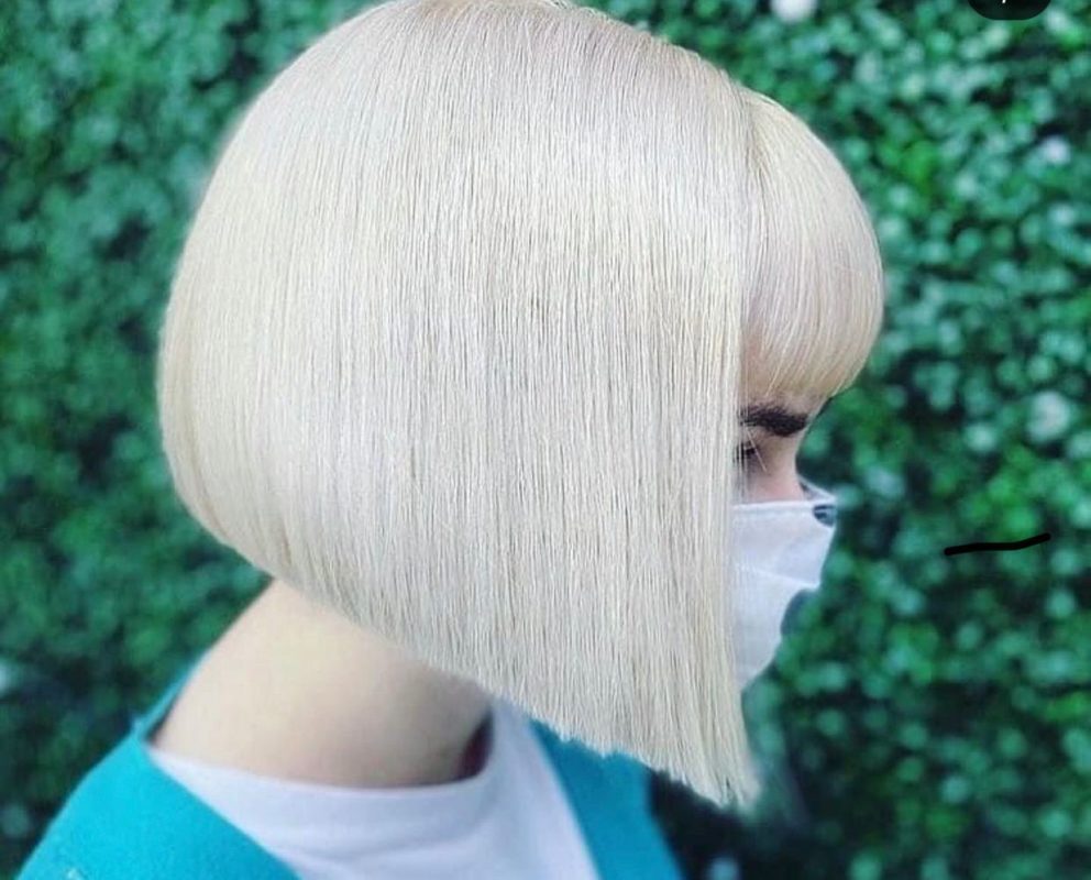 Inverted Bob hairstyle - mcIntyres Dundee Hairdressers