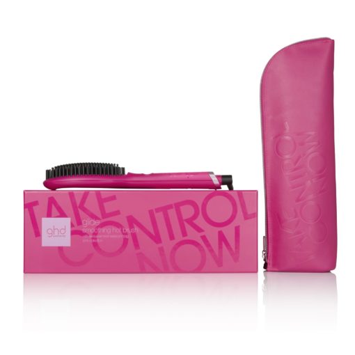 Pink ghd Glide Smoothing Hot Brush - Image 2
