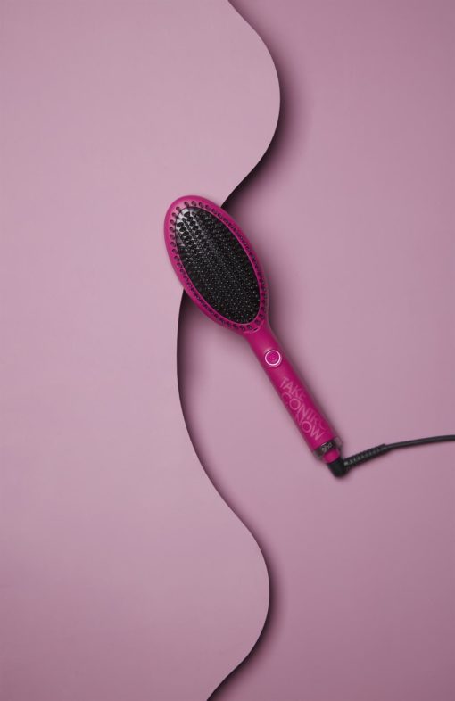 Pink ghd Glide Smoothing Hot Brush - Image 5
