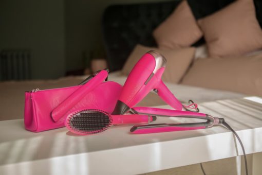Pink ghd Glide Smoothing Hot Brush - Image 6