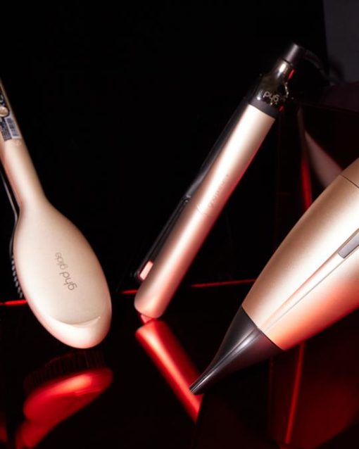 ghd Gift Set 'Grand Luxe' Champagne Gold Glide Hot Brush 2