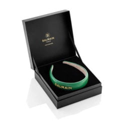 Balmain Headband Green FW22 in box