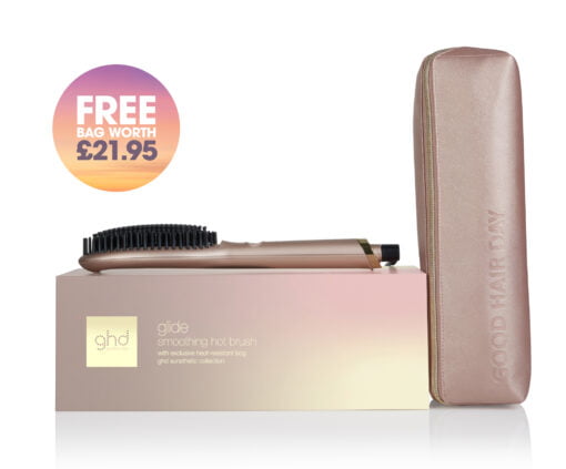 Ghd Glide Hot Brush In Sun-kissed Bronze