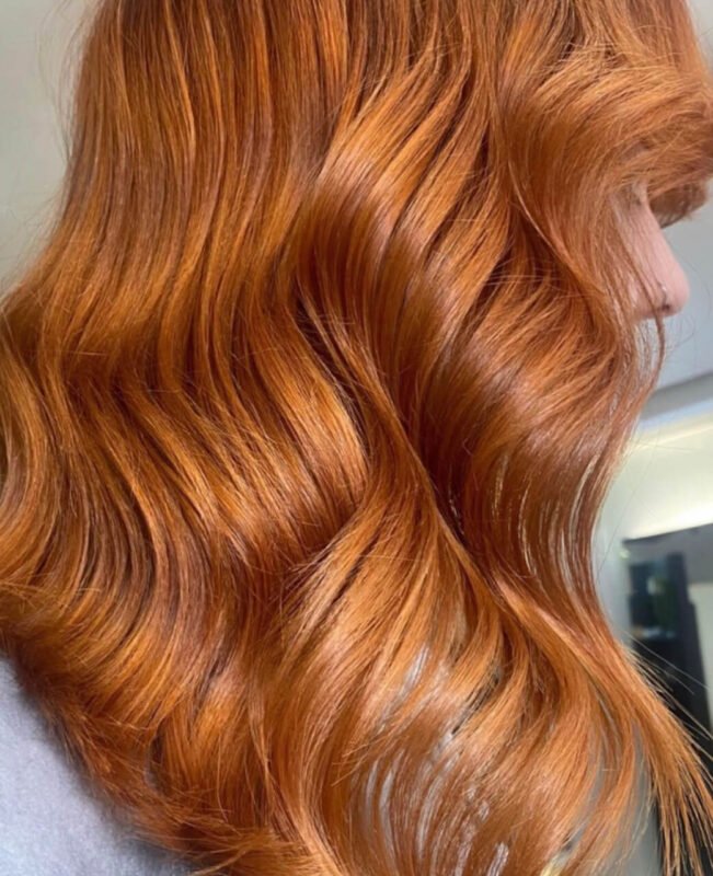 hair colour trends for 2023 apricot copper 2