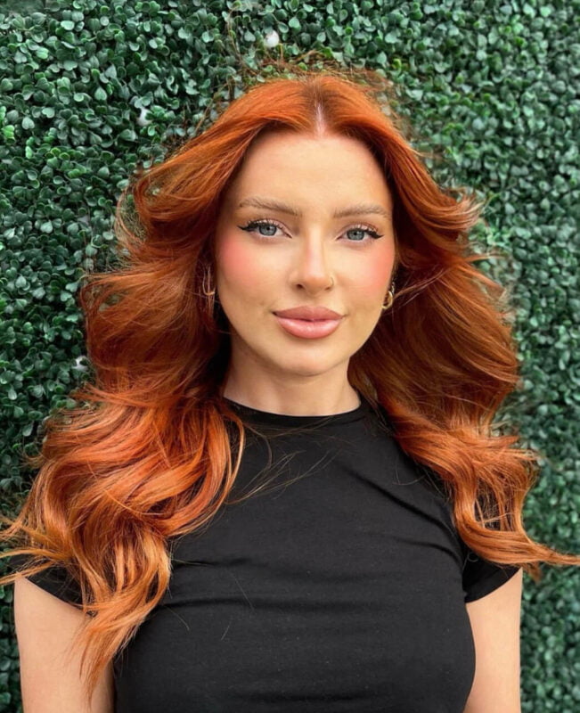 hair colour trends for 2023 apricot copper