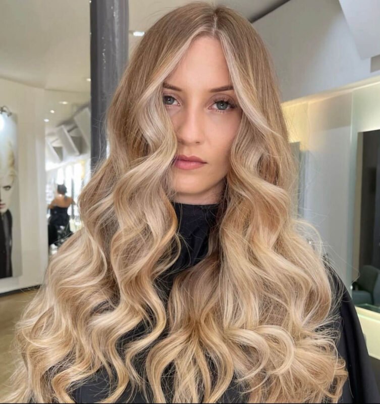 hair colour trends for 2023 expensive blonde