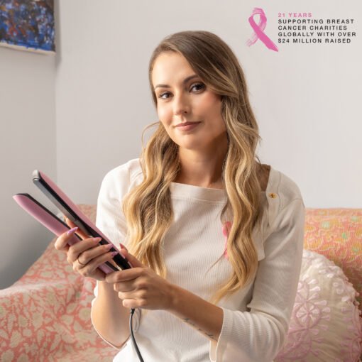 ghd Platinum+ Hair Straightener - Fondant Pink - Image 5
