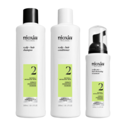 Nioxin System Kit 2 - For Natural Hair With Progressed Thinning