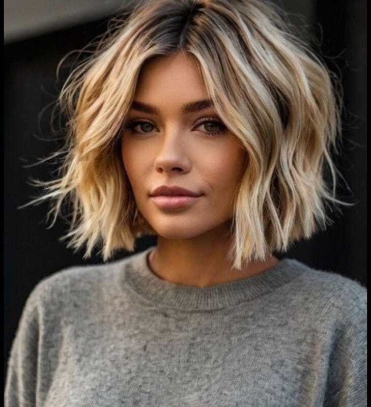 textured bob